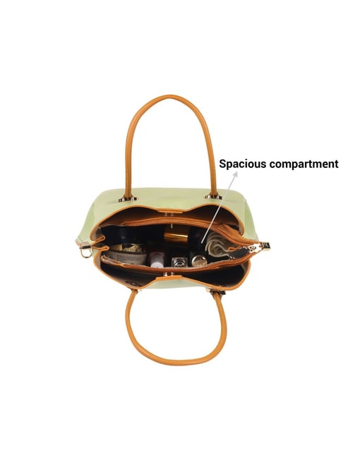 Mochi Green Medium Satchel