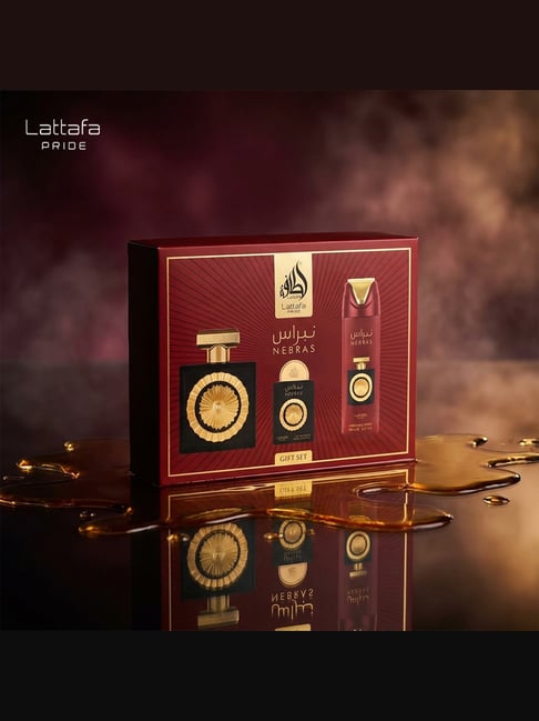 Buy Lattafa Pride Nebras Eau De Parfum Gift Set Combo for Online