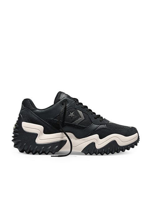 Converse Unisex Wave Motion Trainer Low Top Suede Black Sneakers-picture-48