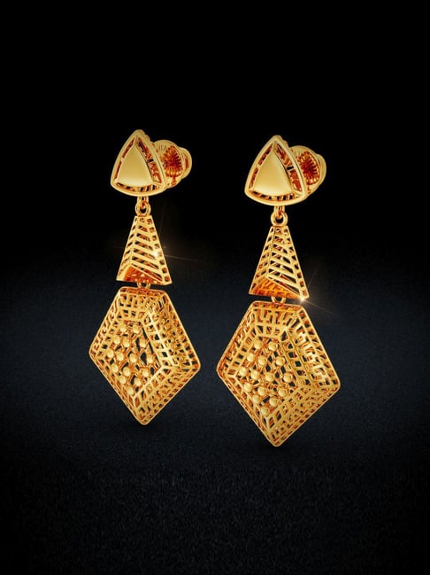 Joyalukkas 18k (750) Yellow Gold Earrings for Women-picture-44