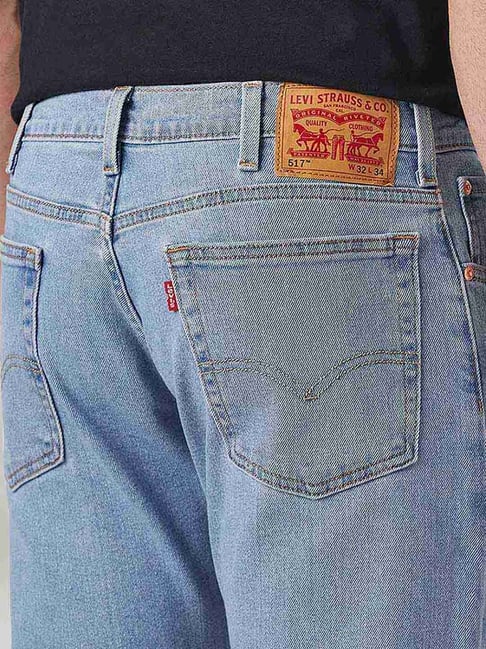 Levi's Mens 517 Mid Rise Bootcut Fit Cotton Stretch Blend Jeans