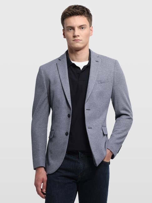 Arrow Grey Slim Fit Blazer