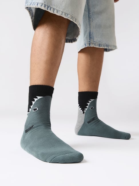 The Souled Store Souled Socks - Shark-picture-48