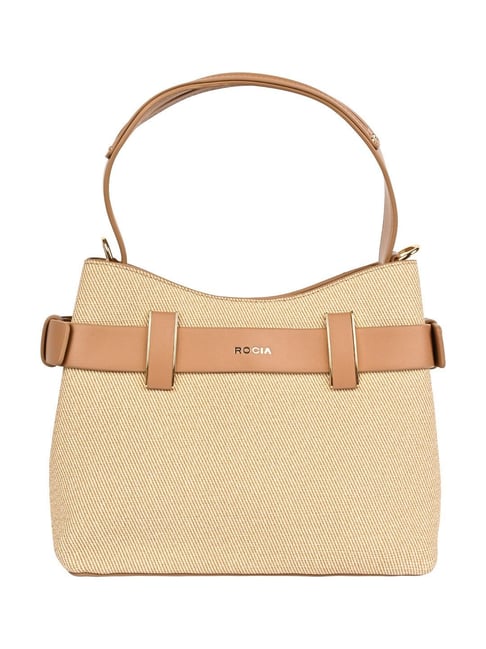 rocia khaki perfect day medium satchel