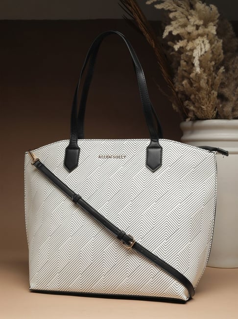 allen solly Women White Casual Handbag-picture-11