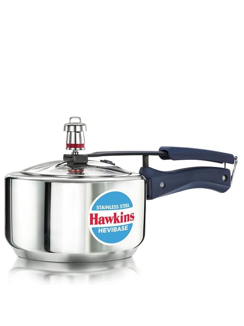 Hawkins Silver 2L Stainless Steel Hevibase Pressure Cooker