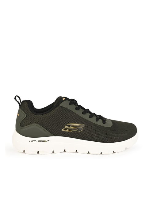 Skechers Men's Summits Olive Sneakers