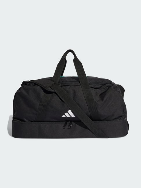 Adidas Black MER DNA DB Printed Duffle Bag-image-10