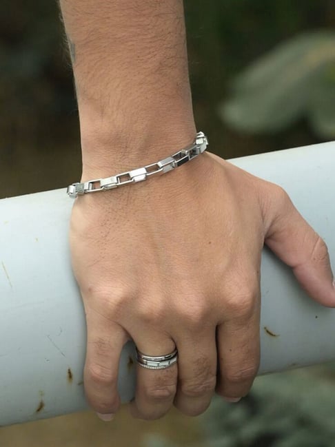 Palmonas Silver Bracelet for Men-picture-22