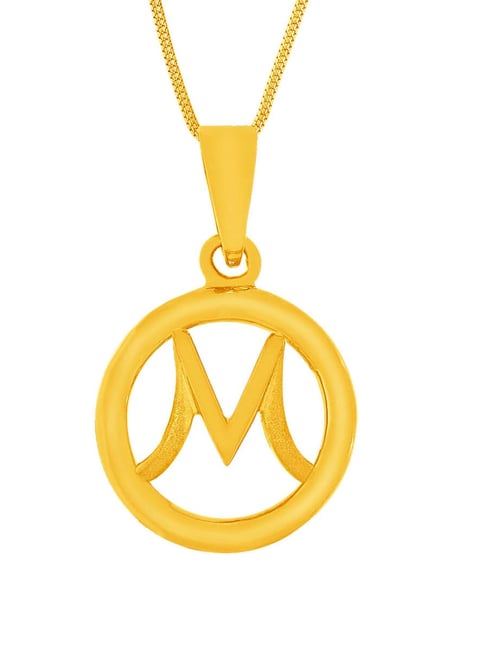 whp jewellers Waman Hari Pethe Jewellers Yellow Gold Pendant for Girls & Women-picture-35