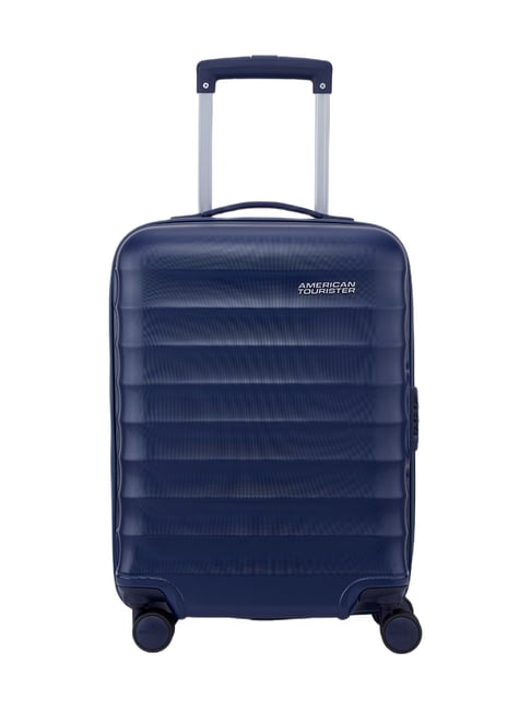 American Tourister Midnight Blue Barcelona Small Hard Sided Cabin Suitcase-image-31