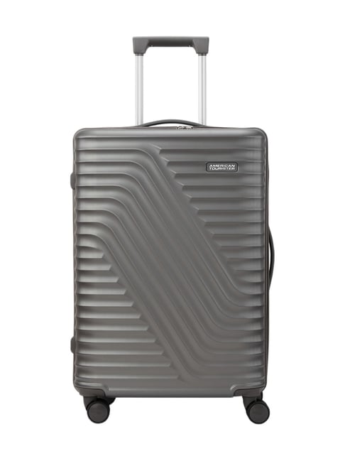 American Tourister Grey Travix Medium Hard Sided Check-in Suitcase-image-41