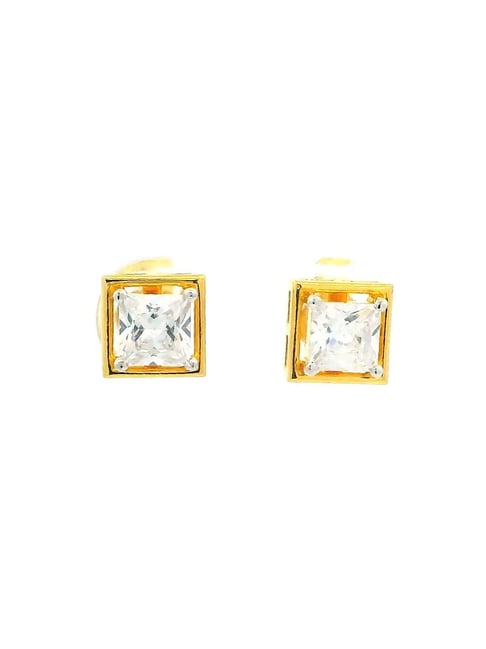 Waman Hari Pethe Jewellers 18k (750) Yellow Gold Earrings for Women