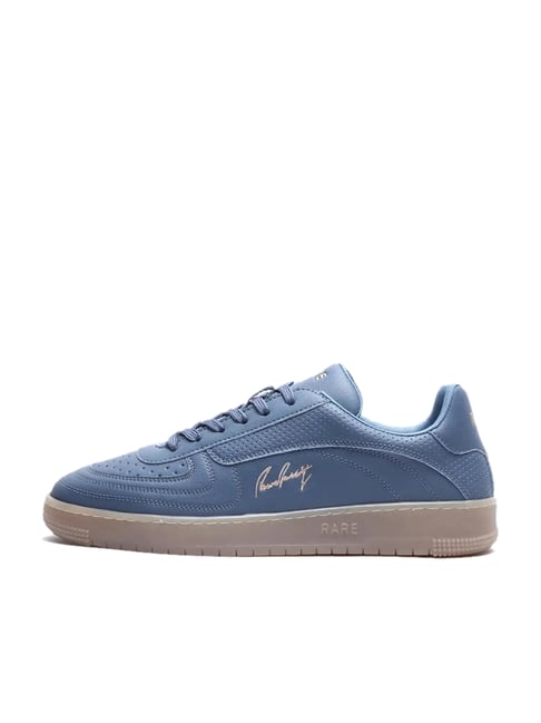rare rabbit men's agno blue casual sneakers
