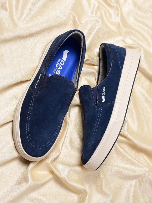 Gas Men's Zippi Navy Plimsolls-picture-22