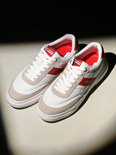 Gas Men's Luciano White Sneakers-picture-38