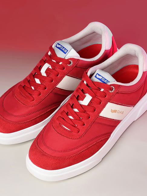 Gas Men's Luciano Red Sneakers-picture-19