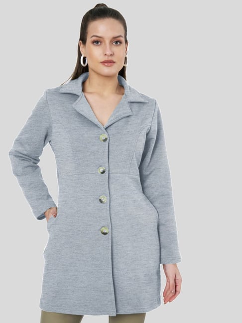Brinns Grey Regular Fit Coat-picture-36