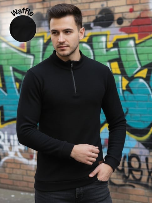 Rigo Black Regular Fit Polo T-Shirt-picture-24
