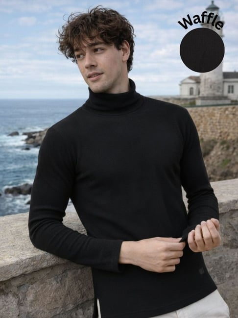 Rigo Black Regular Fit T-Shirt-picture-30