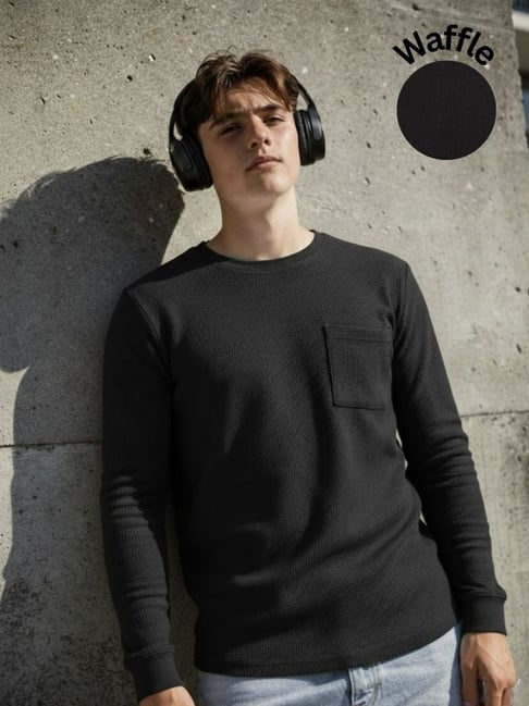 Rigo Black Regular Fit T-Shirt-picture-27