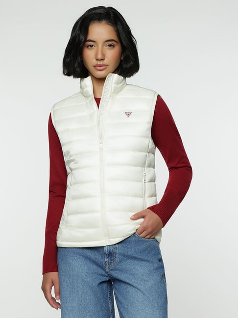 Guess Jeans Sandy Shore Quilted Regular Fit Puffer Vest-picture-22