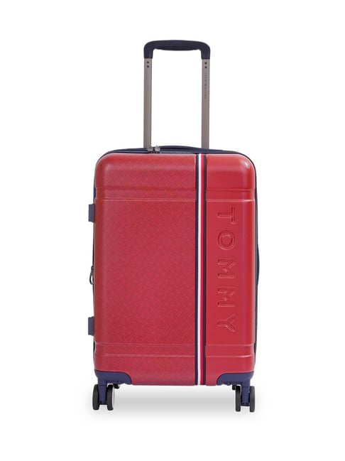 TOMMY HILFIGER Red Millennia Small Hard Cabin Trolley-image-29