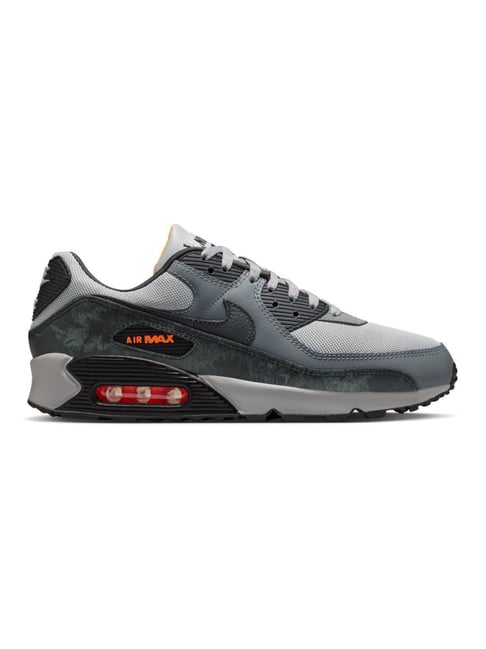Nike Men's AIR MAX 90 PRM Multi Color & Black Smoke Grey Casual Sneakers-picture-43