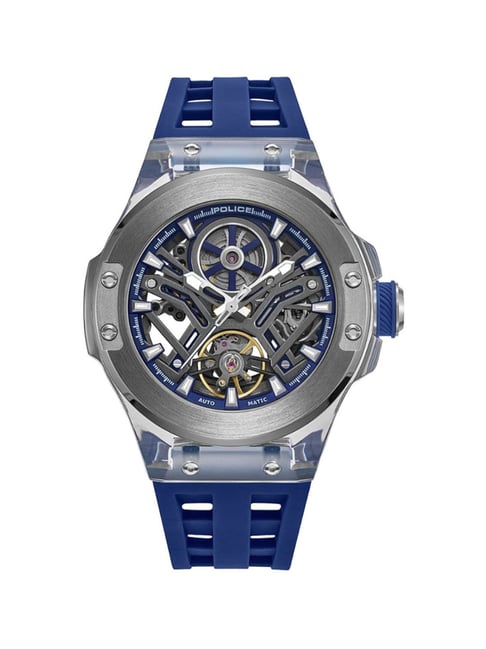Police PLPEWGR0082204 Skeleton Auto Movement Analog Watch For Men-image-5