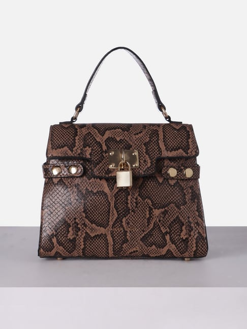 Allen Solly Women Brown Printed Handbag-picture-40