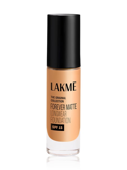 Lakme Forever Matte Longwear Foundation SPF 15 Natural Shell - 25 ml-image-30