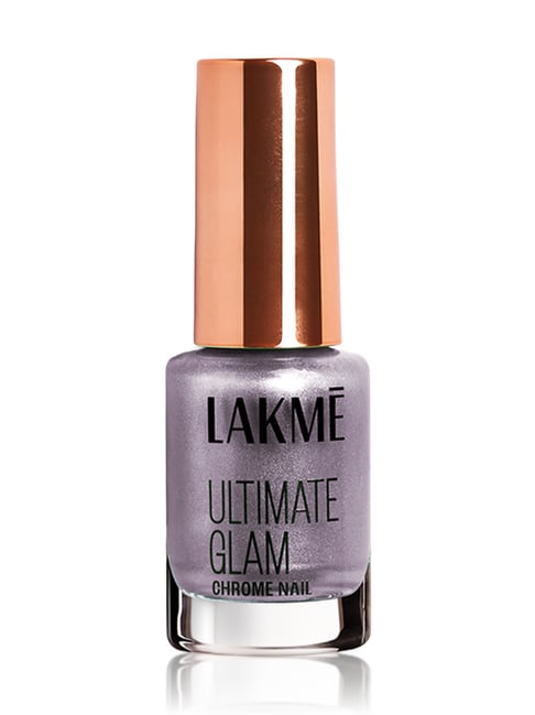Lakme Ultimate Glam Chrome Nail Paint Lilac - 6 ml-picture-19