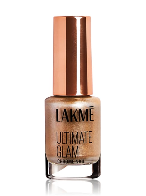 Lakme Ultimate Glam Chrome Nail Paint Rust - 6 ml-picture-13