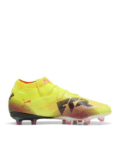 Puma Men's FUTURE 8 ULTIMATE AG Yellow Football Shoes