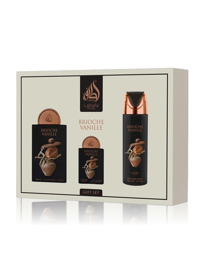 Buy Lattafa Pride Brioche Vanille Eau De Parfum Gift Set - Set of
