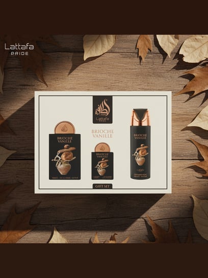 Buy Lattafa Pride Brioche Vanille Eau De Parfum Gift Set - Set of