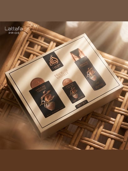 Buy Lattafa Pride Brioche Vanille Eau De Parfum Gift Set - Set of