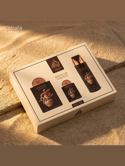 Buy Lattafa Pride Brioche Vanille Eau De Parfum Gift Set - Set of