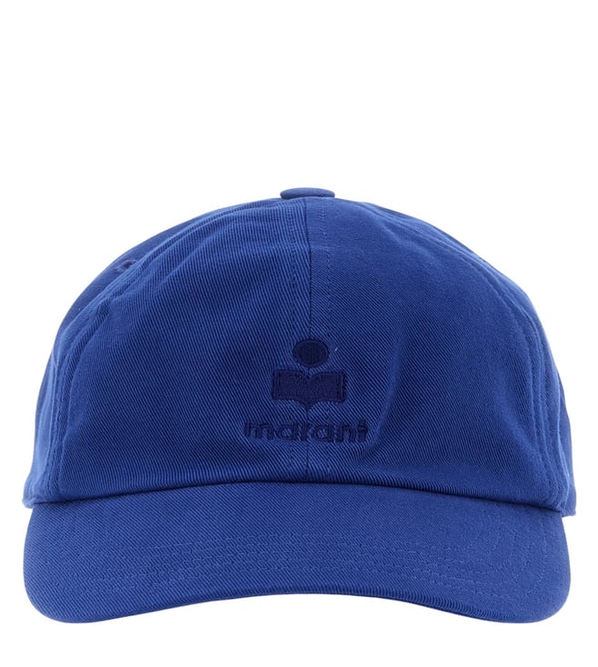 Isabel Marant Black Embroidered Logo Baseball Cap - XS