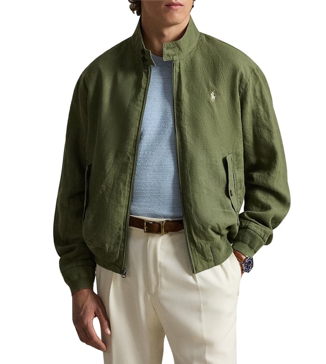 Polo by Ralph Lauren カーキ ジャケット M POLO RALPH LAUREN Green Regular Fit Jacket