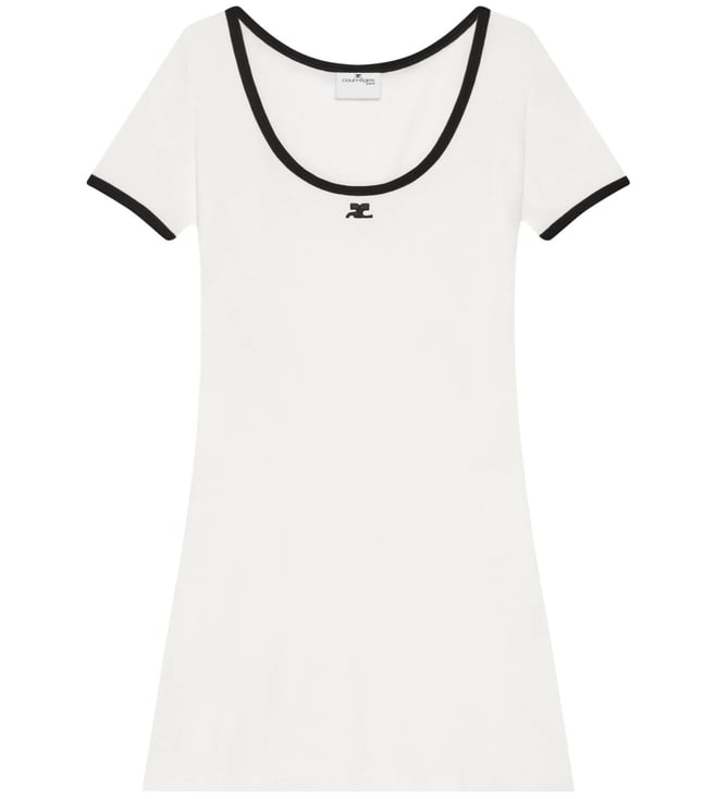 White Holistic Mini Dress
