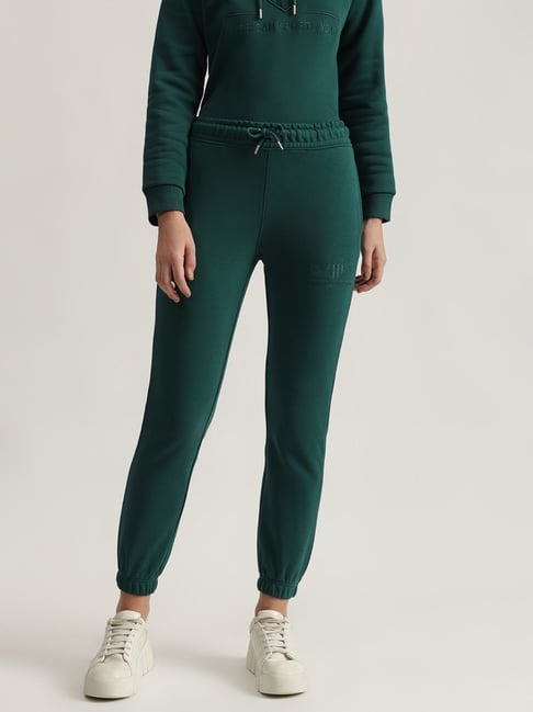 GANT Green Solid Joggers-picture-40