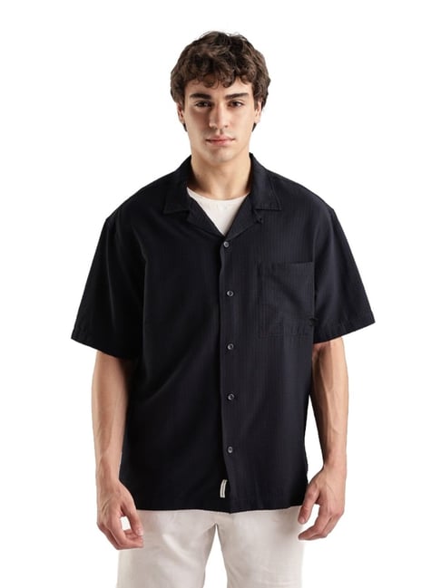Calvin Klein Jeans Night Sky Self Comfort Fit Shirt-image-14