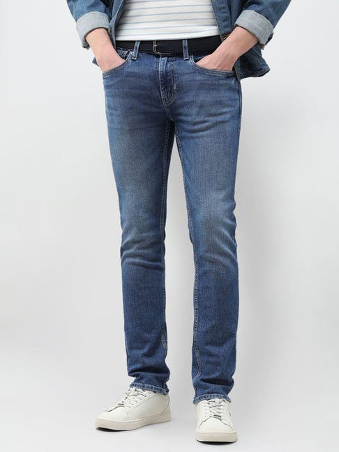 U.S. Polo Assn. Denim Co. Regallo Blue Skinny Fit Solid Jeans-picture-31
