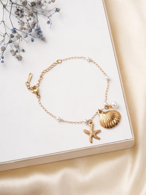 Palmonas Gold-Tone Plated Bracelet for Women-picture-47