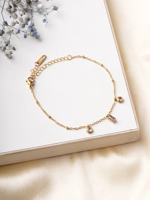 Palmonas Gold-Tone Plated Bracelet for Women-picture-29