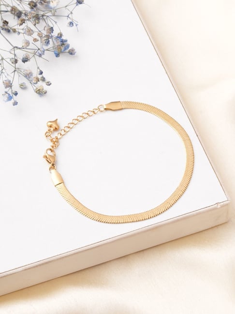 Palmonas Gold-Tone Plated Bracelet for Women-picture-21