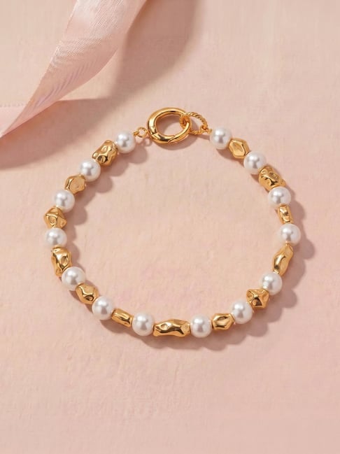 Palmonas Gold-Tone Plated Bracelet for Women-picture-39