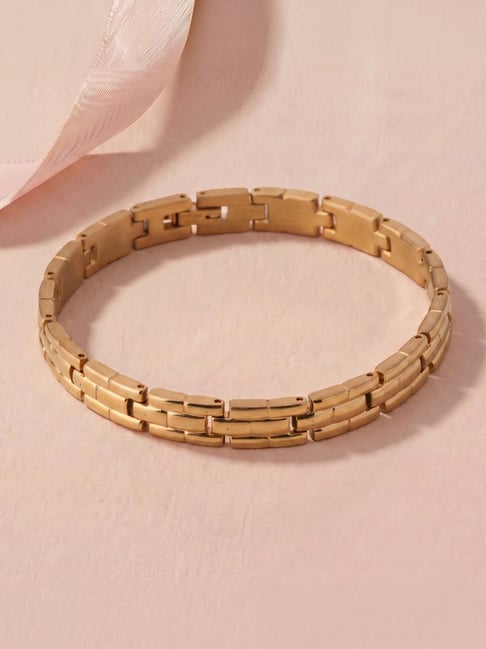 Palmonas Gold-Tone Plated Bracelet for Women-picture-13