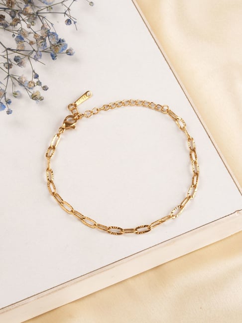 Palmonas Gold-Tone Plated Bracelet for Women-picture-42
